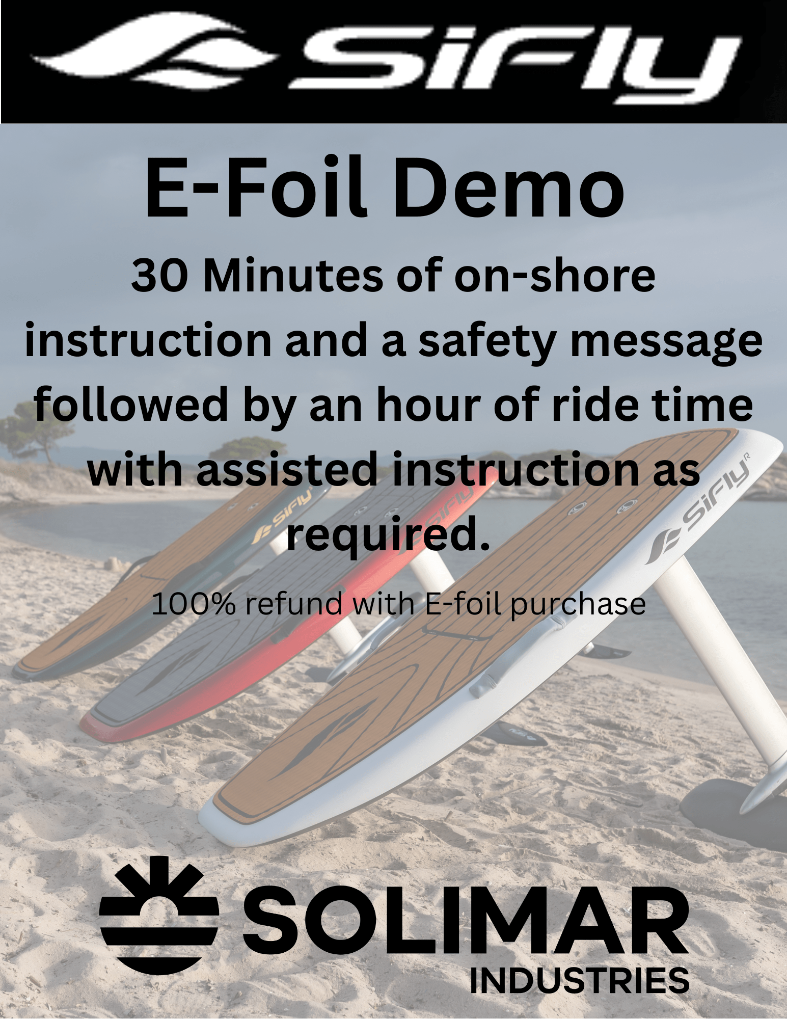 E - Foil Lesson - Solimar Industries